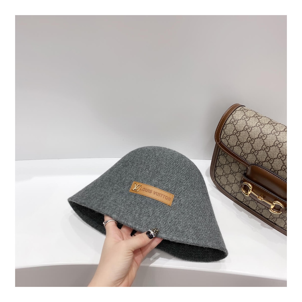 Louis Vuitton Bucket Hat In Wool Cloth 1099