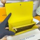 Louis Vuitton Vivienne Holidays Monogram Sarah Wallet Yellow M81608