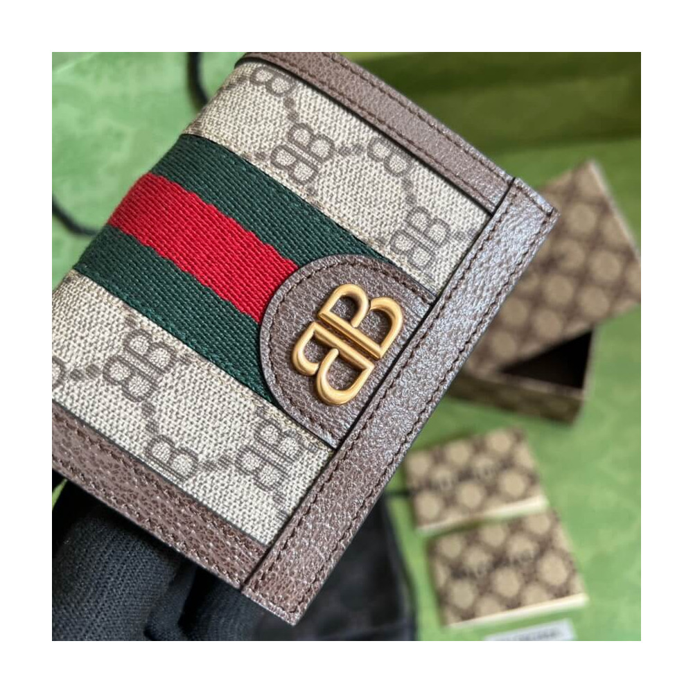 Balenciaga x Gucci Hacker Card Case Wallet 680385