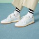 Gucci MAC80 Interlocking G Leather Sneakers in White 747953