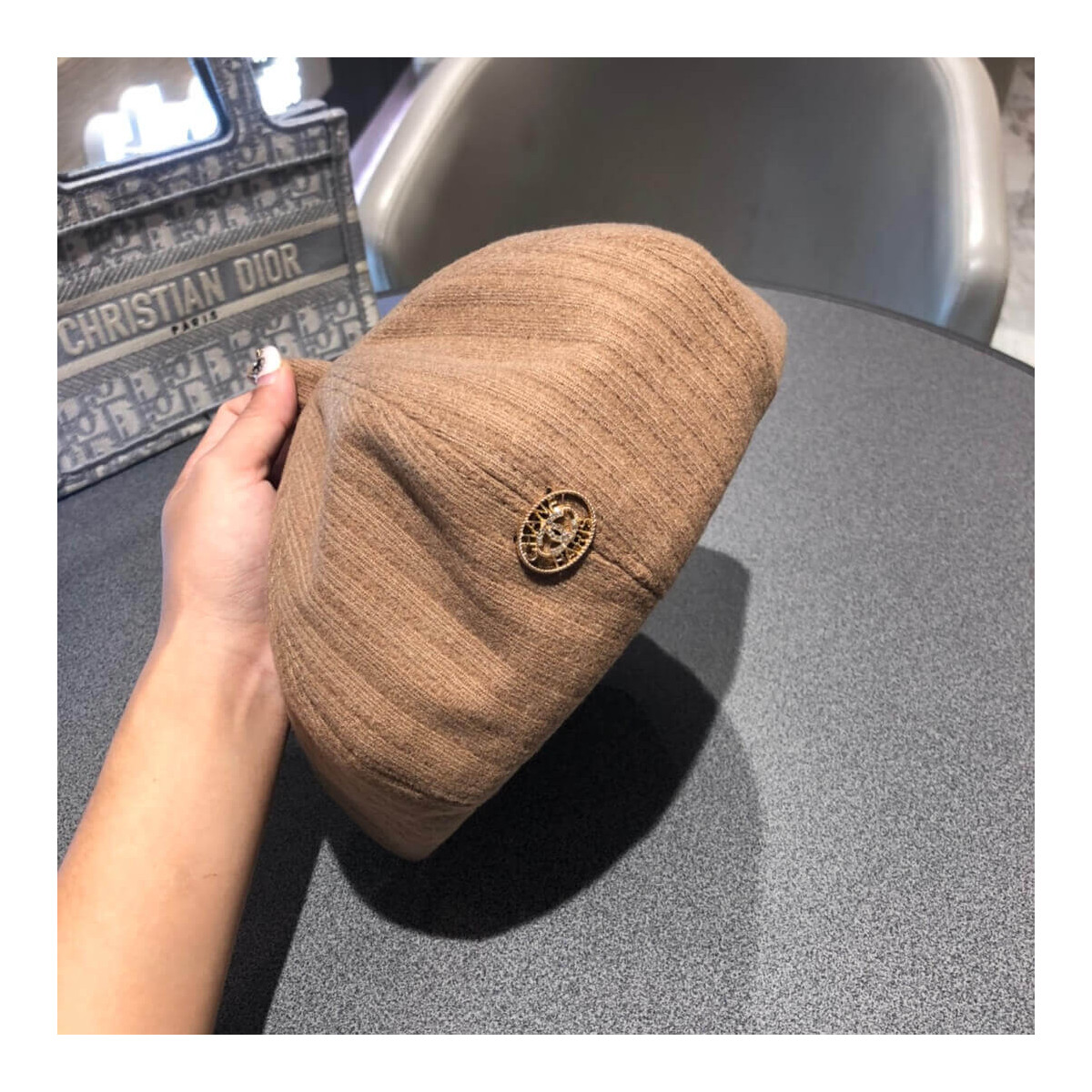 Chanel Wool Beret D015