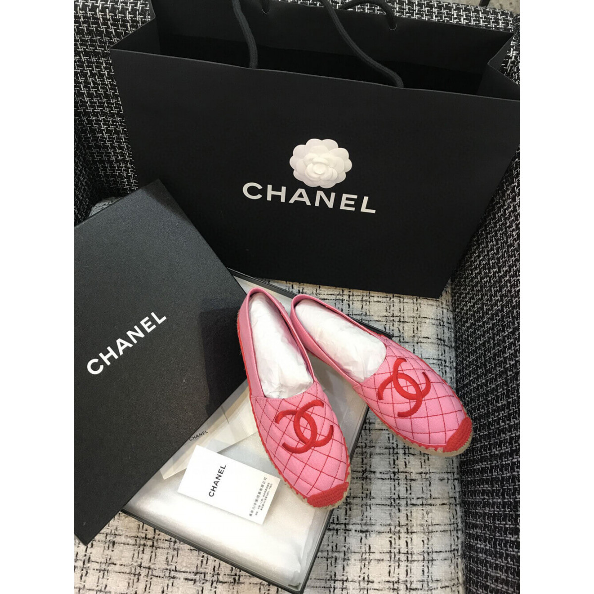 Chanel Quilted Espadrilles G32910