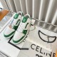 Louis Vuitton LV Trainer Sneaker Signature Green White 1AANG3