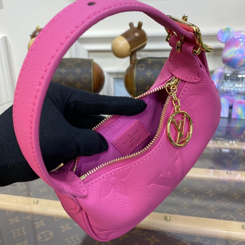 Louis Vuitton Monogram Empreinte Mini Moon Bag