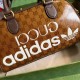 adidas x Gucci Mini Duffle Bag 702397 in GG Crystal Canvas