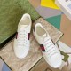 Gucci Ace Sneaker With Web White Blue Red