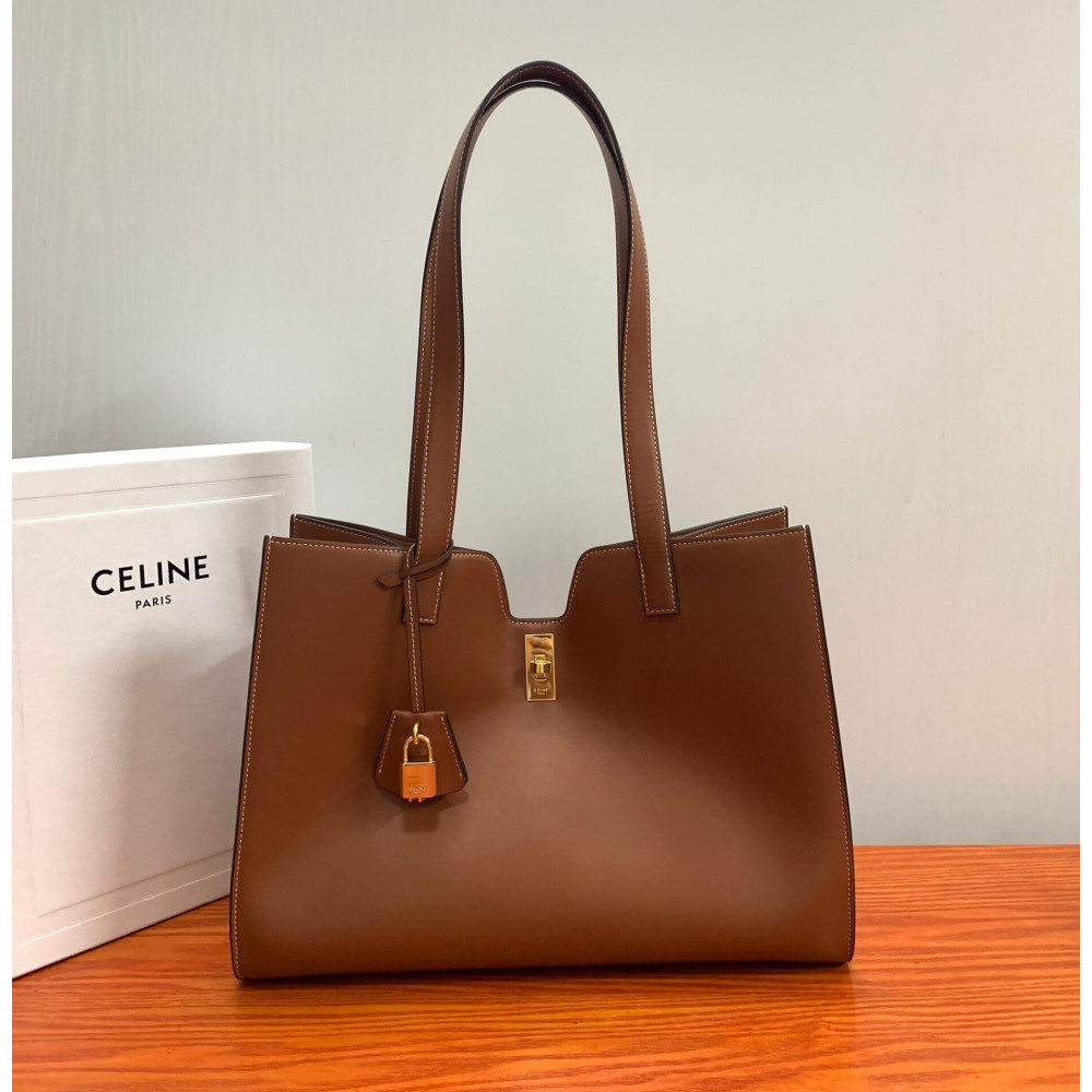 Celine Cabas 16 In Smooth Calfskin 112583