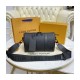 Louis Vuitton Aerogram Leather City Keepall M59255