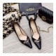 Gucci Zumi Mid-Heel Leather Pump 596860 Black