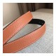 Hermes Gamma Belt Buckle &amp; Reversible Leather Strap 24mm H07536