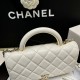 Chanel Wallet On Chain Top Handle Lambskin WOC AP2844 Black