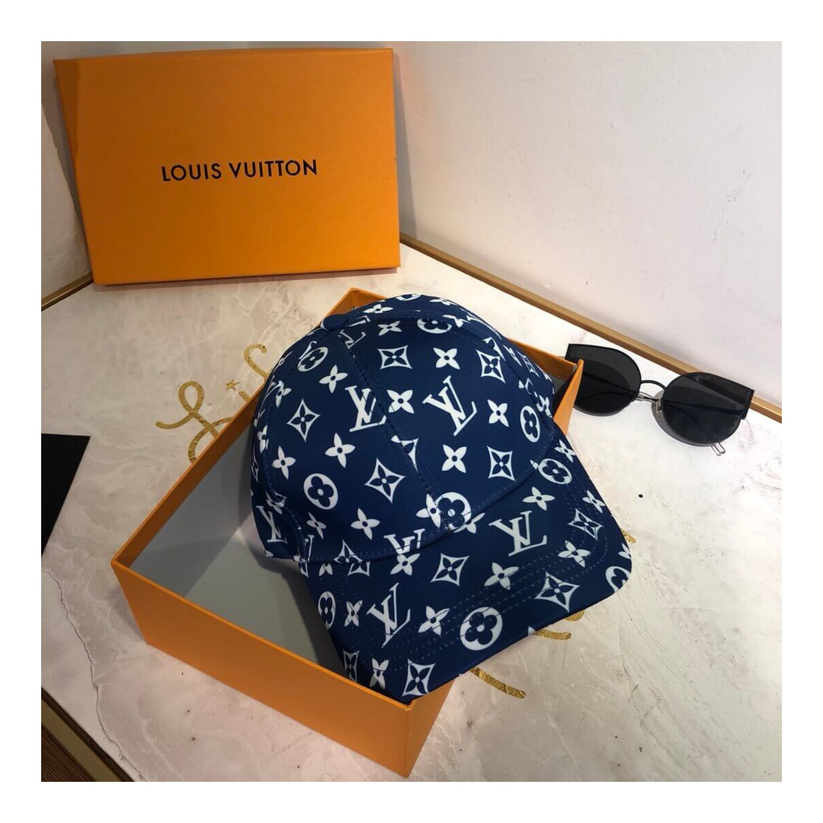 Louis Vuitton LV Escale Monogram Baseball Hat M76231