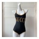 Gucci Stretch Fabric Swimsuit With Gucci Print 574126