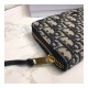 Christian Dior Oblique Jacquard Zippy Wallet M017