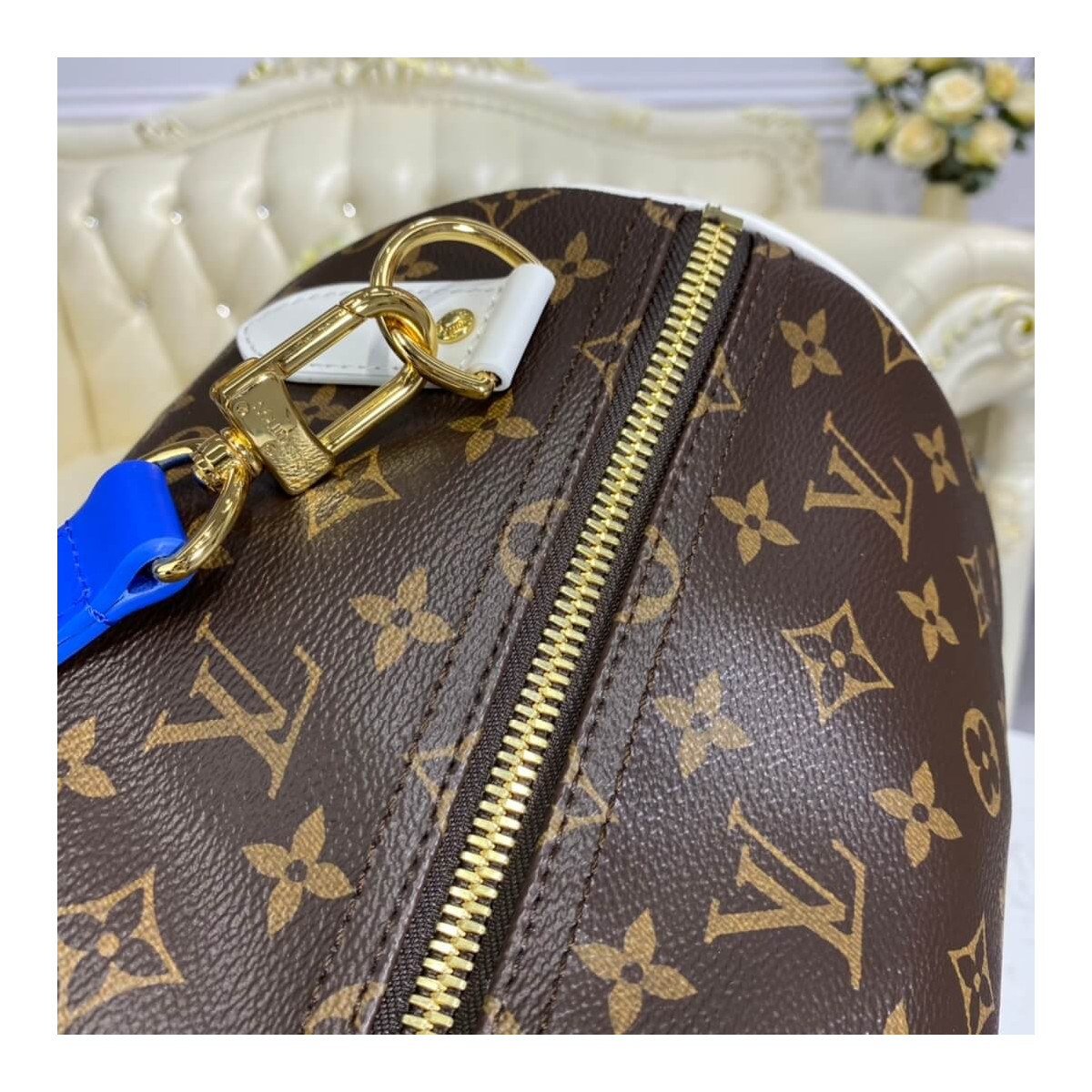 Louis Vuitton LV x NBA Basketball Keepall 55 M45586 M45587