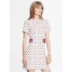 Louis Vuitton Game On Contrast Martingale Straight-Cut Dress