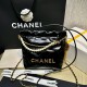 Chanel 22 Mini Bag Shiny Crumpled Calfskin with Pearl Chain AS3980