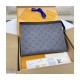 Louis Vuitton Monogram Eclipse Pochette Voyage MM M69535