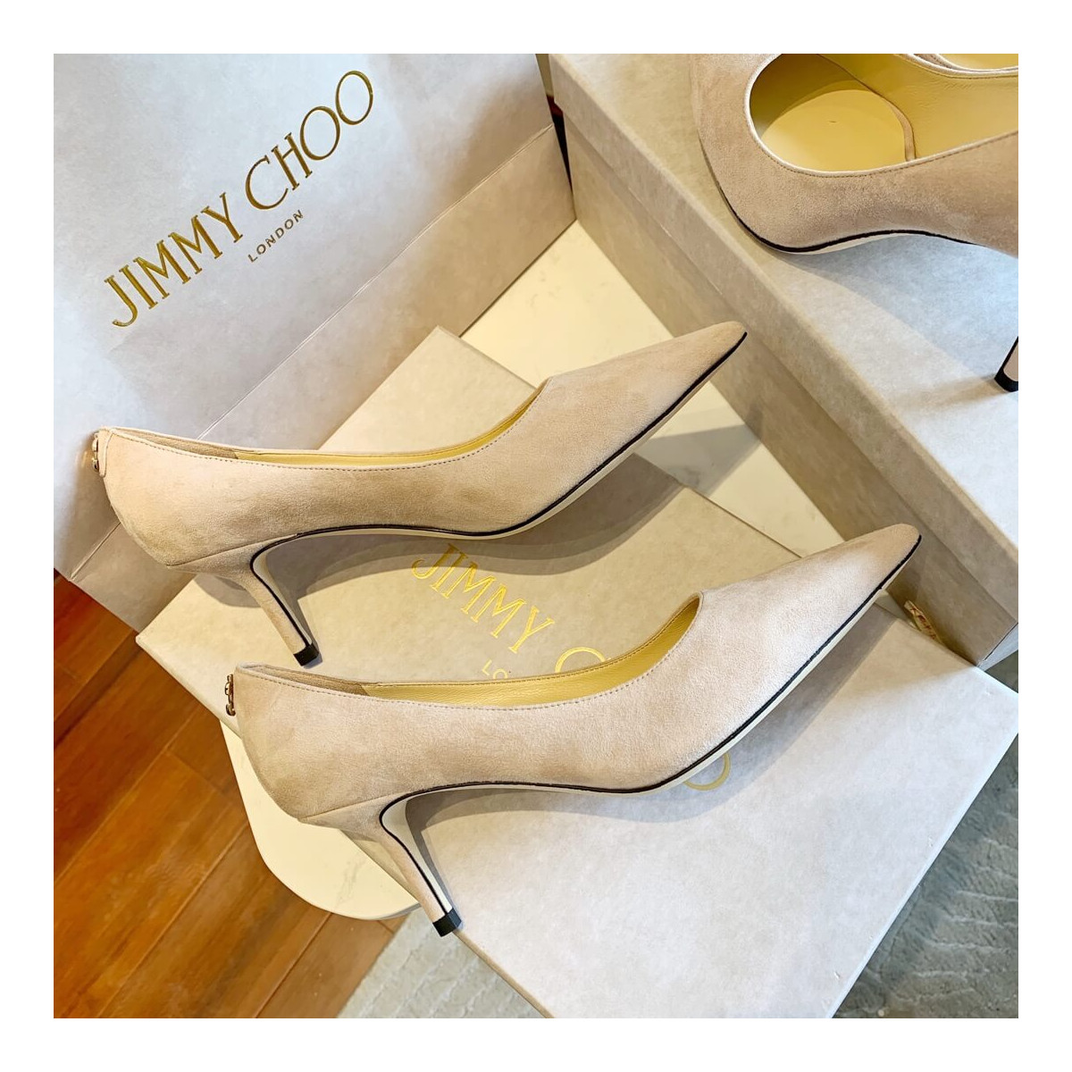 Jimmy Choo Romy Suede Point-Toe Pumps 120011