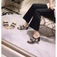 Chanel Laminated Lambskin Mules G35381