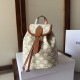 Celine Mini Backpack Folco In Triomphe Canvas And Calfskin 197662