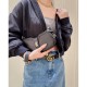 Gucci Moon Side Mini Shoulder Bag Smooth Leather 786015