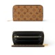 Louis Vuitton Monogram Reverse Canvas Zippy Wallet M82444