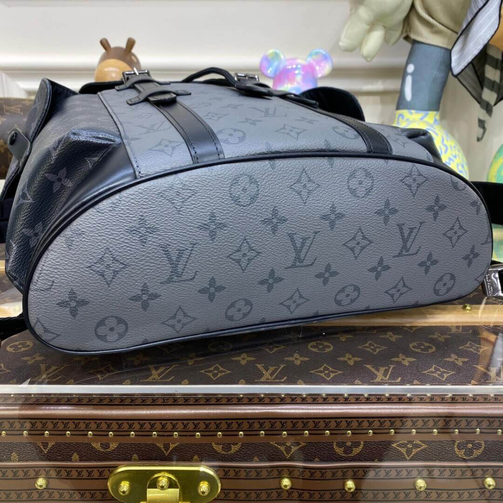 Louis Vuitton Monogram Eclipse Christopher MM Backpack M45419