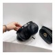 Alexander Wang Leather With Crystal Logo Beret Hat 1305