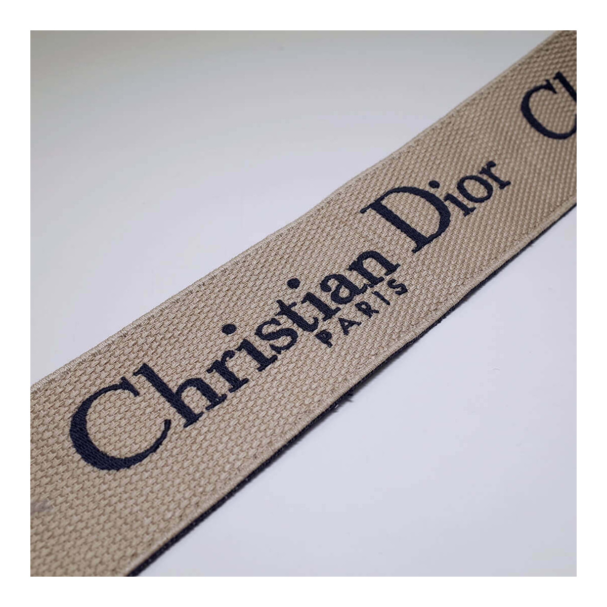 Dior Oblique Embroidered Velvet Shoulder Strap S8540C