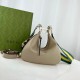 Gucci Oatmeal Leather Attache Small Shoulder Bag 699409