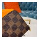 Louis Vuitton Damier Ebene Zippy Coin Purse N63070