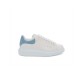 Alexander McQueen Oversized Sneaker 5537 White/Light Blue