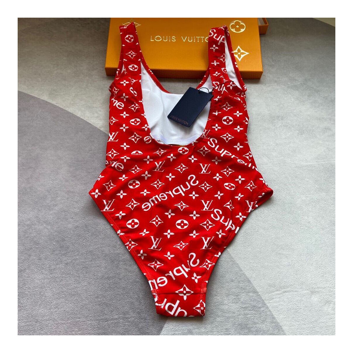 Louis Vuitton Supreme One-Piece Swimsuit 1A5SEH