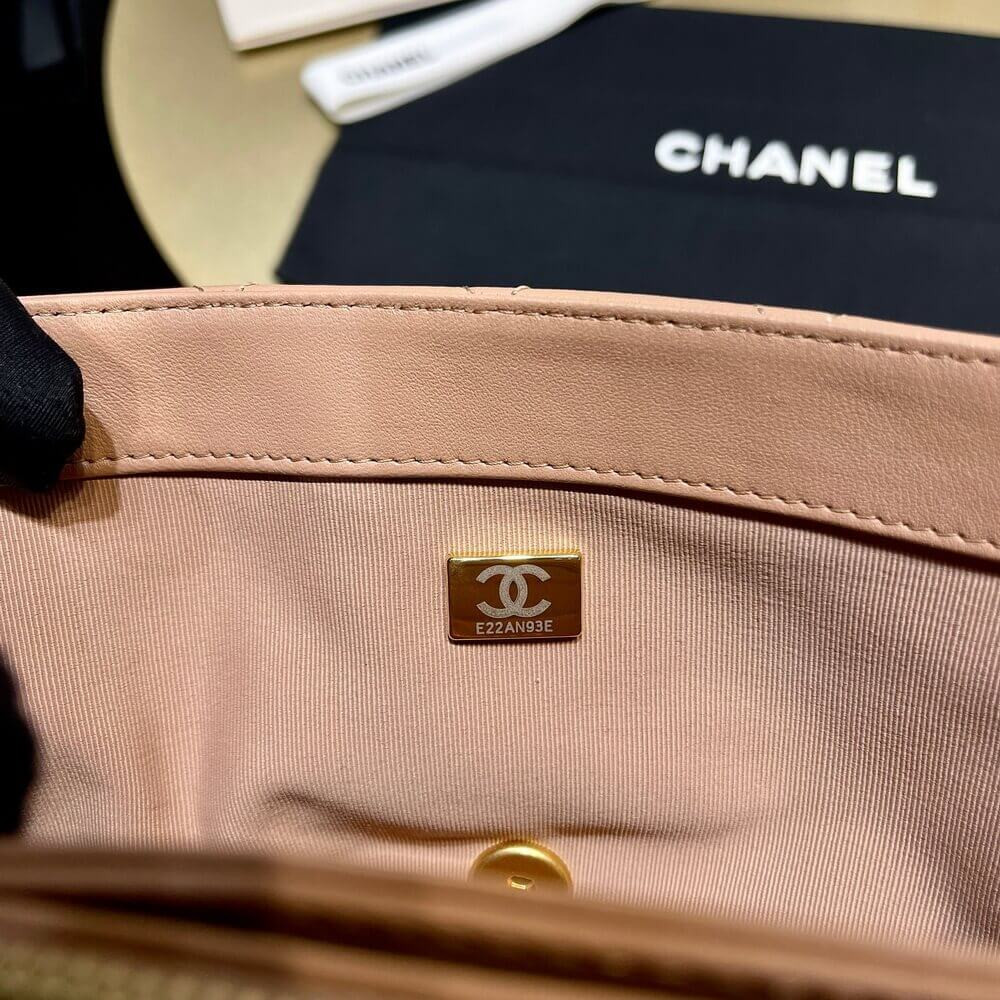 Chanel Lambskin Flap Bag AS3609