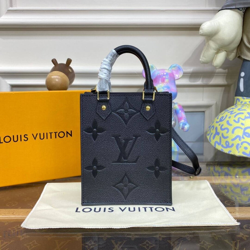 Louis Vuitton Monogram Empreinte Petit Sac Plat Bag M81417