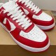 Louis Vuitton Virgil Abloh x Nike Air Force 1 Sneakers White/Red