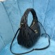 Miu Miu Wander Matelasse Nappa Leather Hobo Bag 5BC153 Black