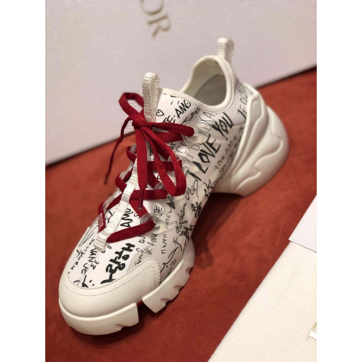 Dior D-Connect Dioramour Graffiti Sneaker K248