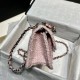 Chanel Mini Flap Bag Pink Tweed AS4051