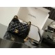 Chanel Small Hobo Bag in Shiny Crumpled Calfskin AS3710