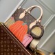 LV x YK OnTheGo PM with Pumpkin Print M46467