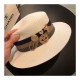 Chanel Badge Fedora Hat D014