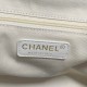 Chanel Deauville Cotton &amp; Calfskin Large Shopping Bag AS93786