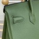 Hermes Birkin 30 Bag Vert Foret Gold Hardware Togo Leather