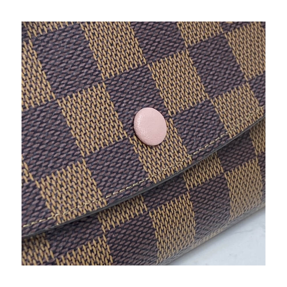 Louis Vuitton Damier Ebene Emilie Wallet N60214 N63544