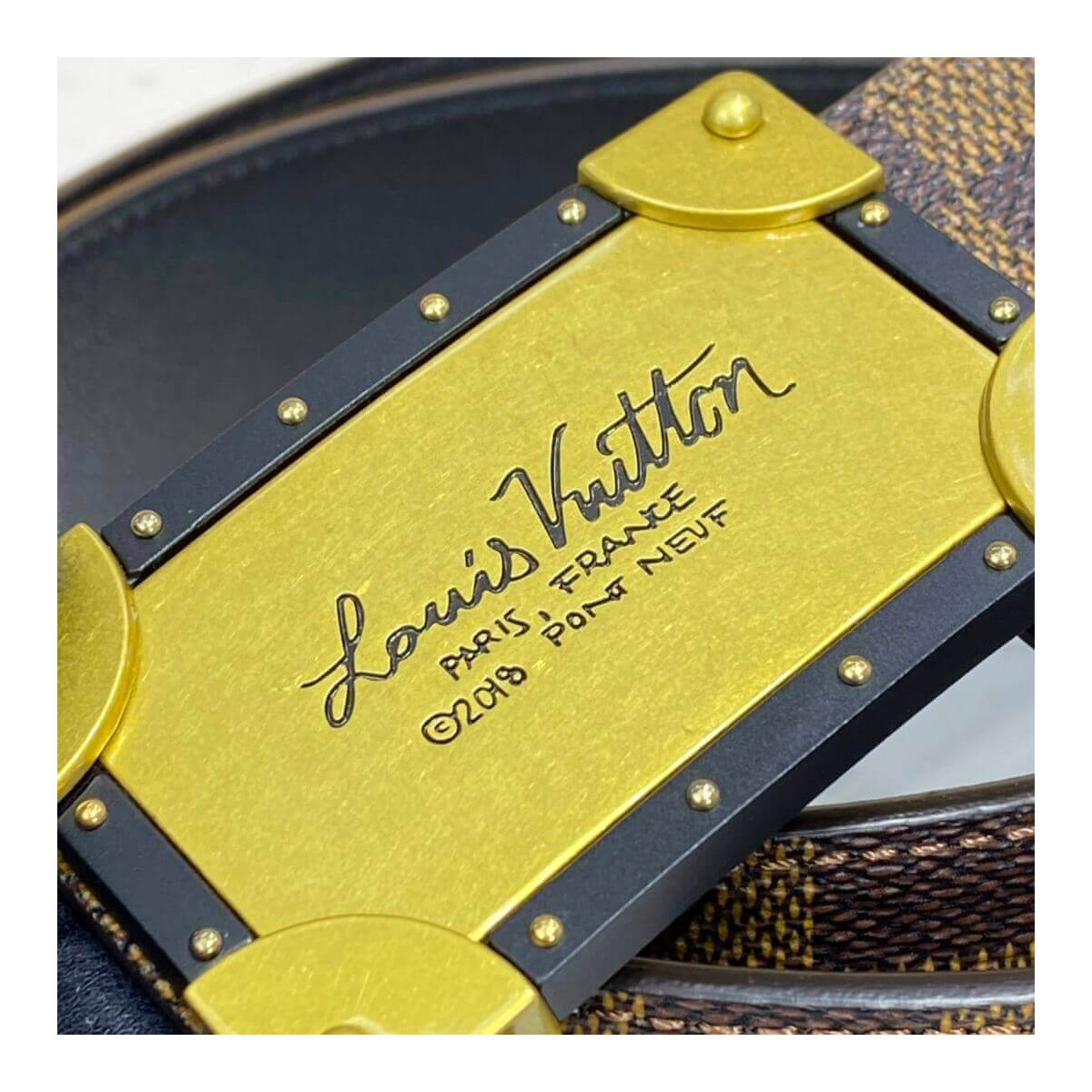 Louis Vuitton Neo Trunk 40mm Reversible Belt M0185U