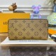 Louis Vuitton Monogram Reverse Canvas Zippy Wallet M82444