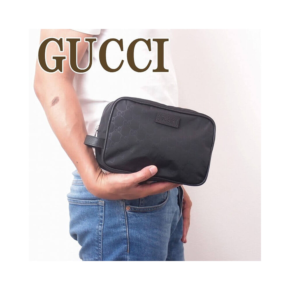 Gucci GG Guccissima Nylon Toiletry Bag 510338