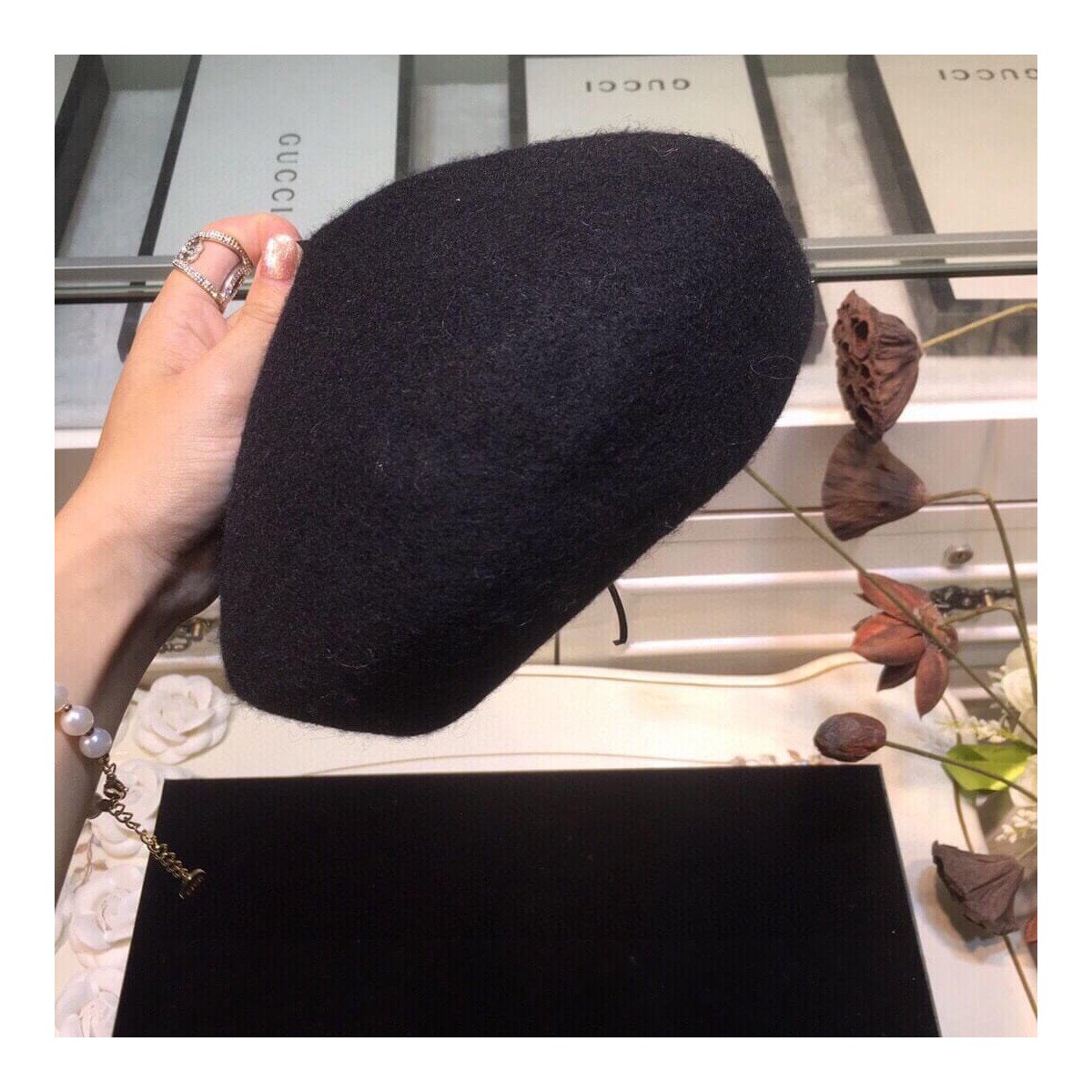 Louis Vuitton Wool Beret 1102